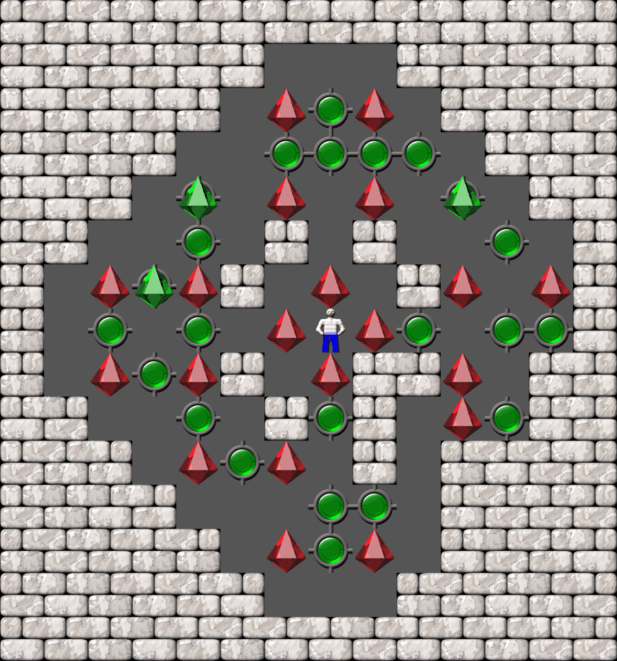 Сокобан Bugs509 collection уровень 212